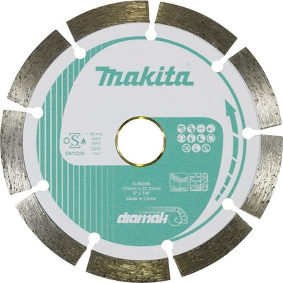 Makita D-80086 D-80086 diamantový řezný kotouč Průměr 125 mm Ø otvoru 22.23 mm beton, cihla, Vápenopísková cihla 1 ks