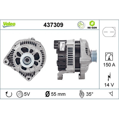 generátor VALEO 437309