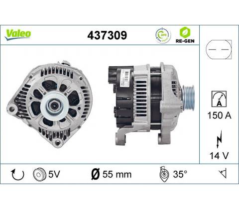 generátor VALEO 437309