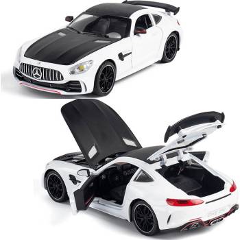 Метални коли Mercedes-Benz GT63 AMG 1: 24 с отварящи се врати със звукови и светлинни ефекти 30А