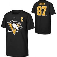 Outerstuff dětské tričko Sidney Crosby Pittsburgh Penguins Flat Captains N&N Ctn Tee