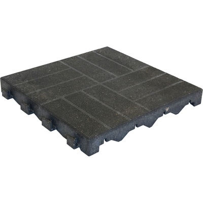 ONEK Drevoplastová dlažba MIXTILE 40 x 40 x 4,5 cm sivá 1 ks