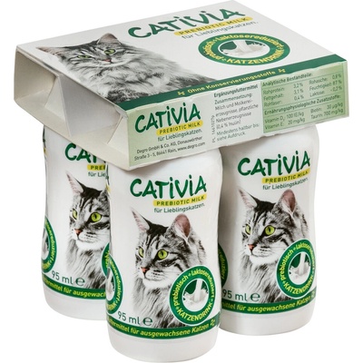 Cativia cat mlieko 4 x 95 ml