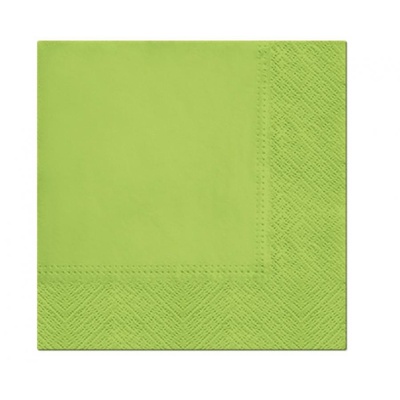 PAW Хартиени салфетки киви зелено 33 x 33 см