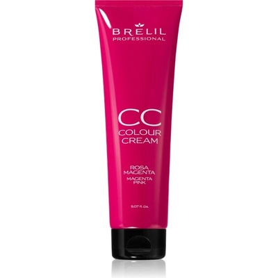 Brelil Numéro CC Colour Cream farbiaci krém pre všetky typy vlasov Magenta Pink 150 ml