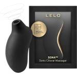 LELO Sona - вибратор за клитор с вълни - черен