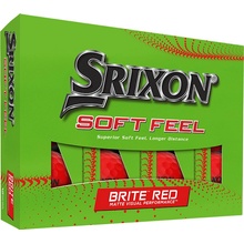 SRIXON Soft Feel 13 červené 12 ks