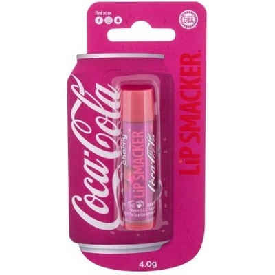 Lip Smacker Coca-Cola Cherry балсам за устни с аромат на кока-кола 4 гр