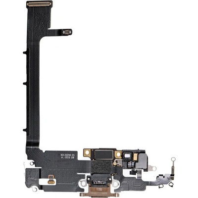 AppleKing nabíjací a audio flex konektor pre Apple iPhone 11 Pro Max - zlatá