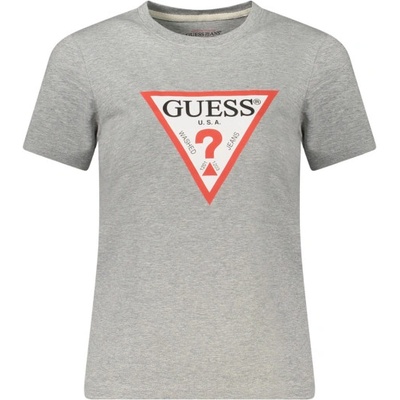 Guess jeans Дамска тениска с къси ръкави guess jeans, Размер l, Цвят Сив (w4yi04j1314_grh90z)