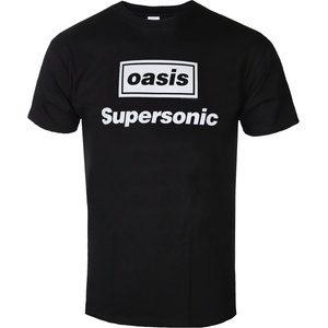 ROCK OFF Мъжка тениска Oasis - Supersonic Title - ROCK OFF - OASTS21MB
