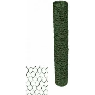 Pletivo Králík šestihranné, oko 25 mm PVC zelené - 25m/balení