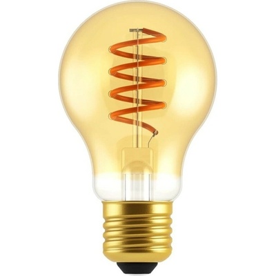 Rabalux Dekoratívna LED filament žiarovka s točeným vláknom, jantárová, E27, A60, 4 W, 280lm