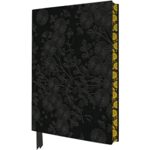 Flame Tree Publishing Uematsu Hobi: Box decorated with Chrysanthemums Artisan Art Notebook (Flame Tree Journals) | Flame Tree Studio