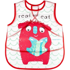Canpol babies Непромокаем лигавник Canpol - Monster, Червен (9/237_red)