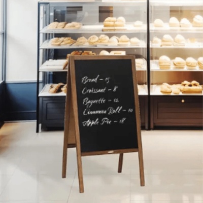 Najcenovky.sk Drevený reklamný stojan - Áčko 53 x 80 cm