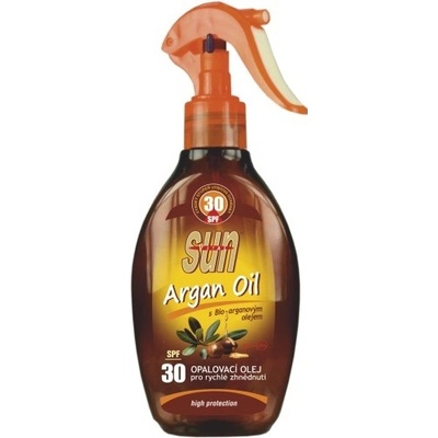SunVital opalovací olej s arganovým olejem SPF30 200 ml