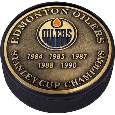 Fanatics Puk Edmonton Oilers Stanley Cup Champions Medallion Collection