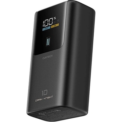 Външна батерия с USB-C и USB-A изходи и технология за бързо зареждане - Cuktech PB1055 Digital Display Power Bank 55W 10000 mAh (тъмносив) (PB1055)