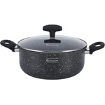 Goldmann 26 см (5, 3 л) алуминиева тенджера с мраморно покритие Goldmann модел GM 1300-26 (99gm130026)