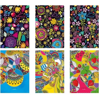 Bourgeois Тетрадка Bourgeois B5 165х240 80л. гъвкави к (1120583-202556-1788-1789-1790-17)