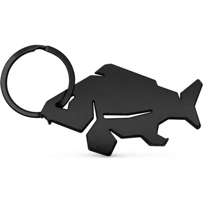 Delphin Kľúčenka S Otváračom Na Fľaše Carpener Čierna