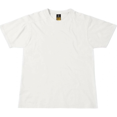 B&C Tričko Perfect Pro krátký rukáv pánské white