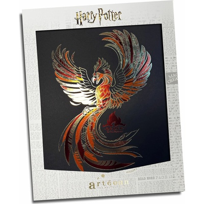 Artéonn Plakát černý Fénixův řád, Harry Potter