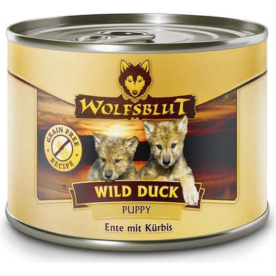 Wolfsblut Wild Duck Puppy kačica s tekvicou 200 g