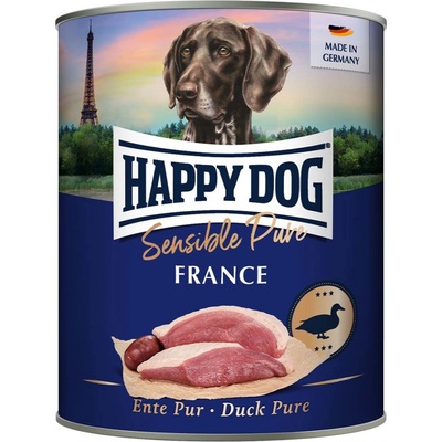 Happy Dog Ente Pur France kachní 6 x 800 g
