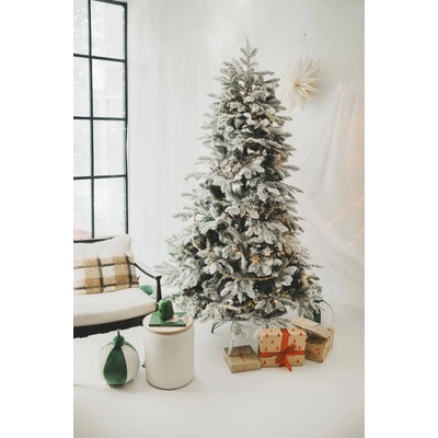 MoodMe JOLLY umelý vianočný stromček zasnežená kaukazská jedľa 210 cm 007968