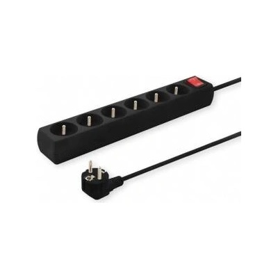 SAVIO LZ-04 SAVIO LZ-04 Surge protection power strip 6 sockets 5m