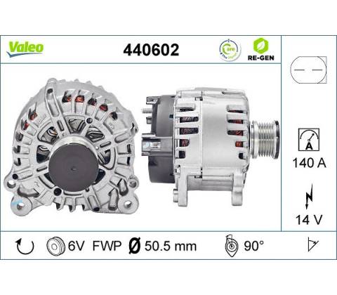 generátor VALEO 440602