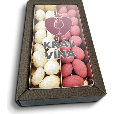 Sablio Mandle v čokoláde Kráľ vína 2 x 80 g