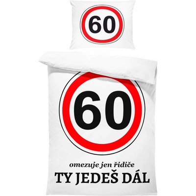 Impar Obliečky Ty ideš ďalej 60 rokov 140x200 70x90