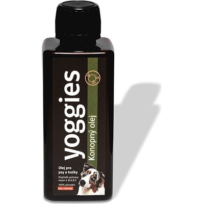 Yoggies Konopný olej pro psy a kočky 250 ml