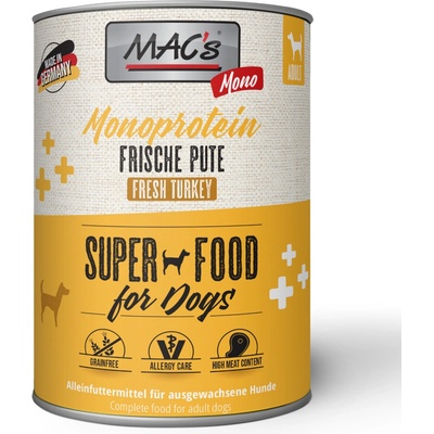 MAC's Dog Mono Sensitive morka 6 x 800 g