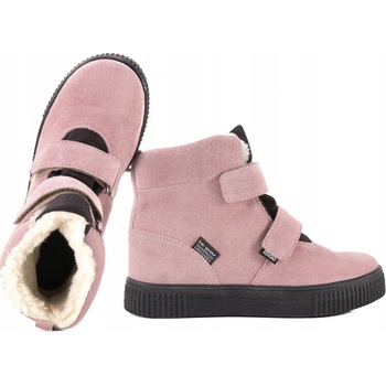 Mido Noster 32-22 sněhule boty s membránou voděodolné růžové