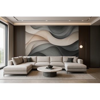 Стенен панел bamboo charcoal i Модел: 2121 i с непрекъсната или огледална шарка i uv лак