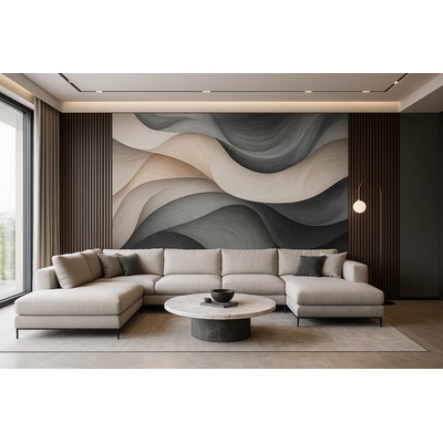 Стенен панел bamboo charcoal i Модел: 2121 i с непрекъсната или огледална шарка i uv лак