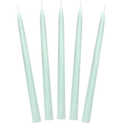 Party Deco Декоративна Свещ В Цвят Салвия