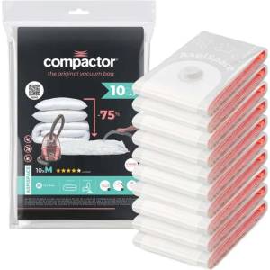 Compactor Bag Aspispace - Комплект вакуумни торби за съхранение, 70 л, 10 бр. RAN6109 (RAN6109)