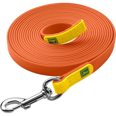 HUNTER Повод за куче Hunter Convenience Retrieval Leash Dog leash - Neonorange - размер 2 cm / 12 m (057-0426-0111)