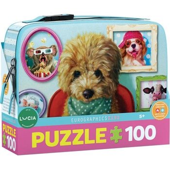 Image 1 of EUROGRAPHICS - Puzzle Lunch Bag With Puzzle Dinner Time - 100 piese