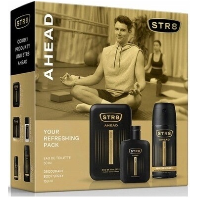 STR8 Ahead DT 50 ml + deospray 150 ml dárková sada