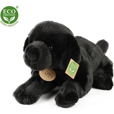 Rappa Плюшено лежащo Куче Черен лабрадор 40 см. - серия еко Приятели - Rappa (221130)