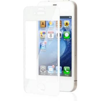 Moshi iVisor XT Clear - качествено защитно покритие за iPhone 4/4S (бял)