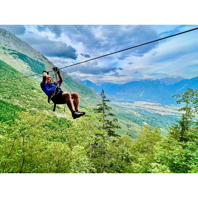 Zip-line víkend v Slovinsku