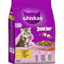 Whiskas Junior 2-12měsíců granule s kuřecím masem 7 kg