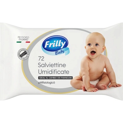 Frilly vlhčené ubrousky pro děti 72 ks
